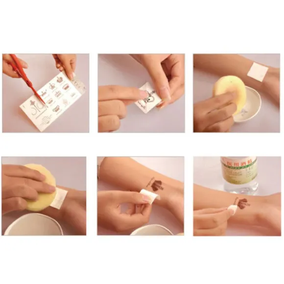 Midlertidige falske tatoveringer 30-pak Squishy figurer