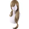 Mikrokrøllet langhåret paryk fest cosplay kostumeparyk kvinder, Halloween Cosplay 80cm paryk, CJY