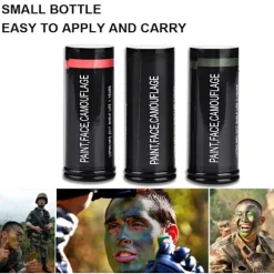 Militær Bionisk Olie Camouflage Ansigtsmaling Udendørs Hær