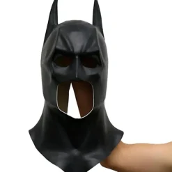Mænd Batman Maske Halloween Party Cosplay Kostume Prop Hovedbeklædning