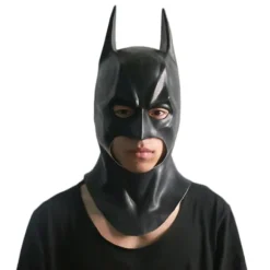 Mænd Batman Maske Halloween Fest Cosplay Kostume Prop Hovedbeklædning