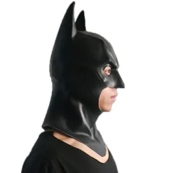 Mænd Batman Maske Halloween Fest Cosplay Kostume Prop Hovedbeklædning