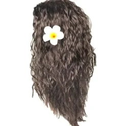 Moana Paryk til Piger - Krøllet Prinsessehår Cosplay Tilbehør