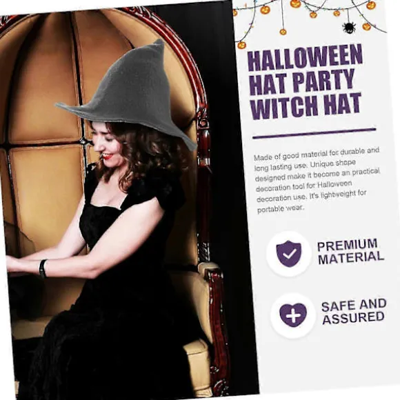 Moderne Fåreuld Halloween Party Heksehat AU Heksehat Lavet Af Tibetan youth
