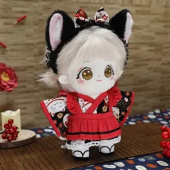 Modetøj Kostumer Pige Broderi Tøj HVID&RØD White&Red Hovedbøjle Haler-Hovedbøjle Haler_YF White&Red Headband Tails-Headband Tails