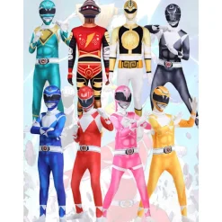 Morphsuits Power Ranger Kostume Voksen, Power Rangers Kostume Voksen Mænd, Power Ranger Kostume Voksen Kvinde Dino Rangers Tyrannosaurus Kejser yellow Height 120cm | Fyndiq