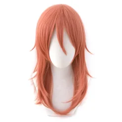Motorsavsmand Cosplay Angel Devil Lang paryk Jul Orange Colo Chainsaw Man One Size