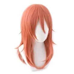 Motorsavsmand Cosplay Angel Devil Lang paryk Jul Orange Colo Chainsaw Man One Size