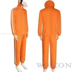 Movie Vector Cosplay Kostume Orange Jakke Bukser Briller Kostumesæt Svamp Paryk Halloween Maskerade Tøj Sæt Festsæt L-WELLNGS L L-FQ3- L Costume and wig | Fyndiq