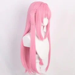 Mu Fei Gotō Ichiri cosplay paryk, pinkt langt hår Lonely rock