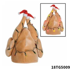 Mub- Halloween Engros Masquerade Dyr Kalkun Cosplay Trick Hat Karneval Fest Thanksgiving Kalkun 4 4 One Size