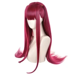 My Dress Up Darling Cosplay Anime Lille Djævel Cosplay Paryk Rose Rød Kvinder Halloween Kostume Fest Paryk
