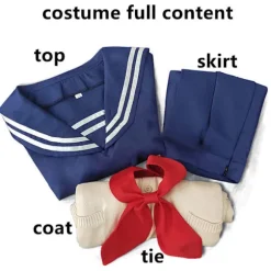 My Hero Academia Himiko Toga Cosplay Kostume JK Uniform Boku No Hero Academia Sweater Paryk Halloween Kostumer til Kvinder style4 style4 M