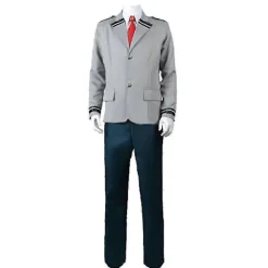 My Hero Academia Kostume Herre Anime Midoriya Izuku Bakugou Katsuki Todoroki Shoto Skoleuniform Outfit Halloween Cosplay Fest Udklædning Komplet Sæt 3XL | Fyndiq