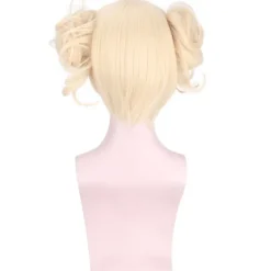 My Hero Academia Toga Himiko cosplay anime paryk delt tiger clips mælkeagtig blond hovedbeklædning