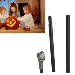 Mystisk Farao Tilbehør Antik Egyptisk Stil Stave Scepter Kostume Tilbehør Rekvisit til Halloween Klæd-Ud Fester Sølv Klo