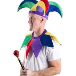 Narrekostume - Hat - Jester Clown Kostume - Kongens Nar