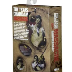 NECA Motorsavsmassakren Leatherface 40-års jubilæumsudgave Dukke Model-FA-