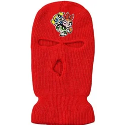Neon Maske Vinterdækning 10 Farver Halloween Hue Til Fest Motorcykel Cykel Ski Red-S