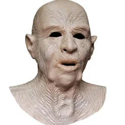 Ny Realistisk Herremaske Gummi Cosplay Realistisk Herre Latex Maske Hovedbeklædning Cosplay Rekvisitter Fuld Hoved Hjelm Mand Kvinde~00771