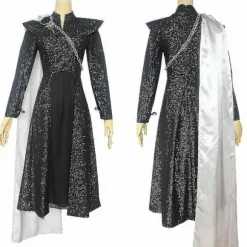 Nyt Cosplay Game Of Thrones Sæson 7 Daenerys Targaryen Mother Of Dragons Kostume hurtigt L