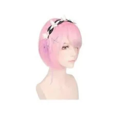 Nyt Kvinders Anime Cosplay Fransk Forklæde Pige Fancy Dress Kostume S-XXXL (Gratis Pink)