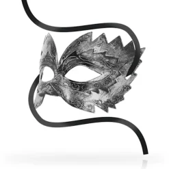 Ohmama - Antizaz Maske i venetiansk stil Sølv
