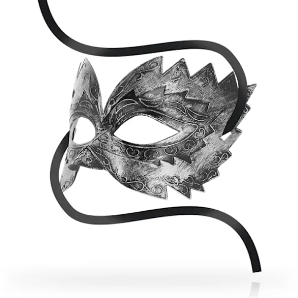 Ohmama - Antizaz Maske i venetiansk stil Sølv