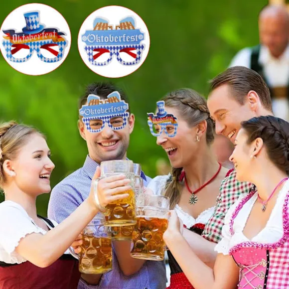 Oktoberfest Briller Festpynt Fotorekvisitter Oktoberfest