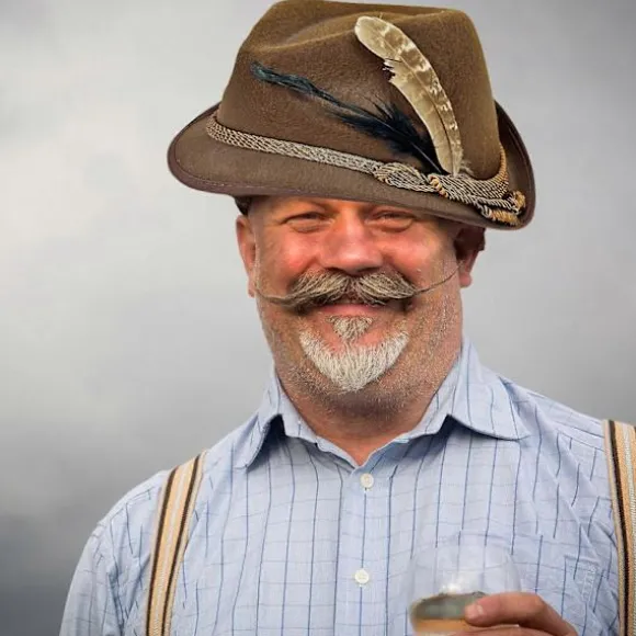 Oktoberfest Hat Widget Øl Trilby Dejlige Homburg Hatte Hovedbeklædning Fest Foto Rekvisitter Gaver Oktoberfest dark brown jazz hat