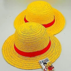 One Piece Hat Anime One Piece Luffy Anime Cosplay Halmhat Strand Hat Cap Halloween Halmhat Cos