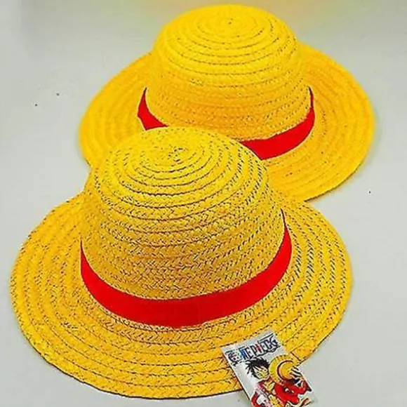 One Piece Hat Anime One Piece Luffy Anime Cosplay Halmhat Strand Hat Cap Halloween Halmhat Cos