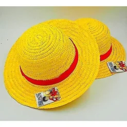 One Piece Hat Anime One Piece Luffy Anime Cosplay Halmhat Strand Hat Cap Halloween Halmhat Cos