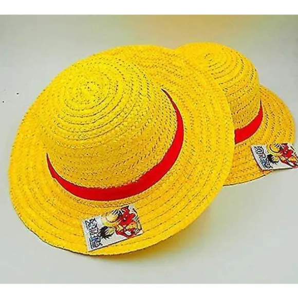 One Piece Hat Anime One Piece Luffy Anime Cosplay Halmhat Strand Hat Cap Halloween Halmhat Cos