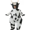 Oppustelig Ko-Kostume Til Fastelavn, Cosplay Og Kostumefester