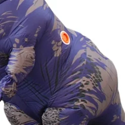 Oppusteligt dinosaurkostume Cosplay Maskerade Halloween Børn adult purple
