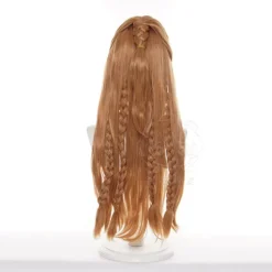 Original God Eloi cosplay paryk halvt opsat hår snoet fletning styling paryk