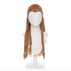 Original God Eloi cosplay paryk halvt opsat hår snoet fletning styling paryk