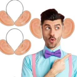 Oversized Jumbo Fake Ører Hårbøjle til Halloween Cosplay (FMY)