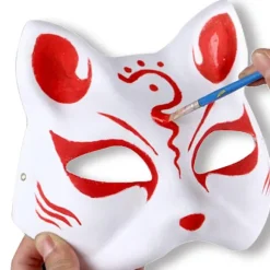 10-pak - DIY Katte Maske / Therian Maske