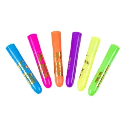 6-pak Glow In Dark Ansigtsmaling UV Neon Ansigtsmaling Farveblyant