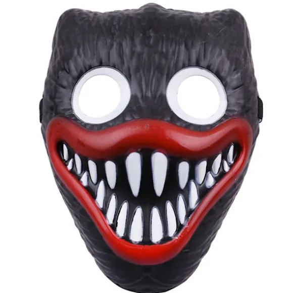 3-pak Halloween Poppy Playtime Skræmmende Pølsemund-Plastmasker