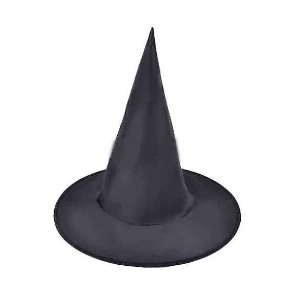 10-pak Häxhatte Halloween Sort Hexe Hængende Hat Sort Hat Häxhat Halloween Julefest