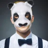 Panda Fancy Dress Maske til Voksne og Børn