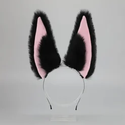 Party Hårbøjle med Dyreøre Design, One Size Passer Alle Justerbare Ører Cosplay Hovedbeklædning, Kunstpels Slide Ører Tilbehør til Festival Brug, Gaveæske | Fyndiq