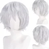 Paryk Anime Mænds Cosplay Kort Paryk 30CM (KR311), CJY
