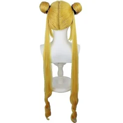 Paryk Cosplay Kostume Kvinder Blond Langt Syntetisk Hår Halloween Fest Rollespil Paryk
