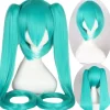 Paryk Hatsune Miku Paryk 120CM (lysegrøn), CJY