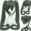 Paryk Hatsune Miku Paryk 120CM (Grøn-Blå)CJY