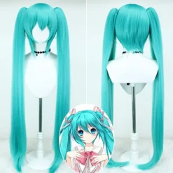 Paryk Hatsune Miku Paryk 110CM (søblå)